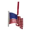 Northlight 3.25 In. Silver Plated American Flag With European Crystals Christmas Ornament 2 Northlight 3.25 In. Silver Plated American Flag With European Crystals Christmas Ornament -Christmas Decor Shop northlight single christmas ornaments 34294810 64 1000