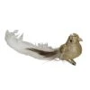 Northlight 6 In. Gold And White Embellished Bird With Clip Christmas Ornament -Christmas Decor Shop northlight single christmas ornaments 34300476 64 1000