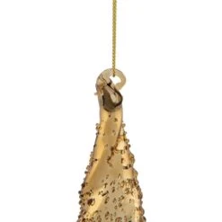 Northlight 8.25 In. Shiny Gold Textured Finial Christmas Ornament 14 Northlight 8.25 In. Shiny Gold Textured Finial Christmas Ornament -Christmas Decor Shop northlight single christmas ornaments 34314314 44 1000