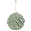 Northlight 4 In. Green And Gold Glass Ball Christmas Ornament 1 Northlight 4 In. Green And Gold Glass Ball Christmas Ornament -Christmas Decor Shop northlight single christmas ornaments 34314350 64 1000