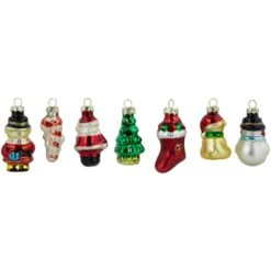 Northlight 1.75 In. Holiday Figurines Glass Christmas Ornaments (Set Of 20) 12 Northlight 1.75 In. Holiday Figurines Glass Christmas Ornaments (Set Of 20) -Christmas Decor Shop northlight single christmas ornaments 34529060 44 1000