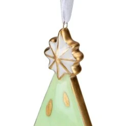 Northlight 4.5 In. Green And Gold Christmas Tree Hanging Ornament 8 Northlight 4.5 In. Green And Gold Christmas Tree Hanging Ornament -Christmas Decor Shop northlight single christmas ornaments 34865430 4f 1000