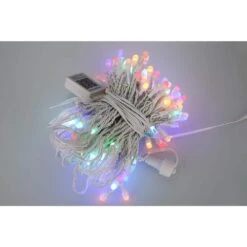 200 Light 8 Mm Mini Globe Multi Color LED Icicle String Lights With Wireless Smart Control -Christmas Decor Shop novolink christmas string lights ics 200 8 ble m 4f 1000