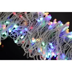 200 Light 8 Mm Mini Globe Multi Color LED Icicle String Lights With Wireless Smart Control -Christmas Decor Shop novolink christmas string lights ics 200 8 ble m c3 1000