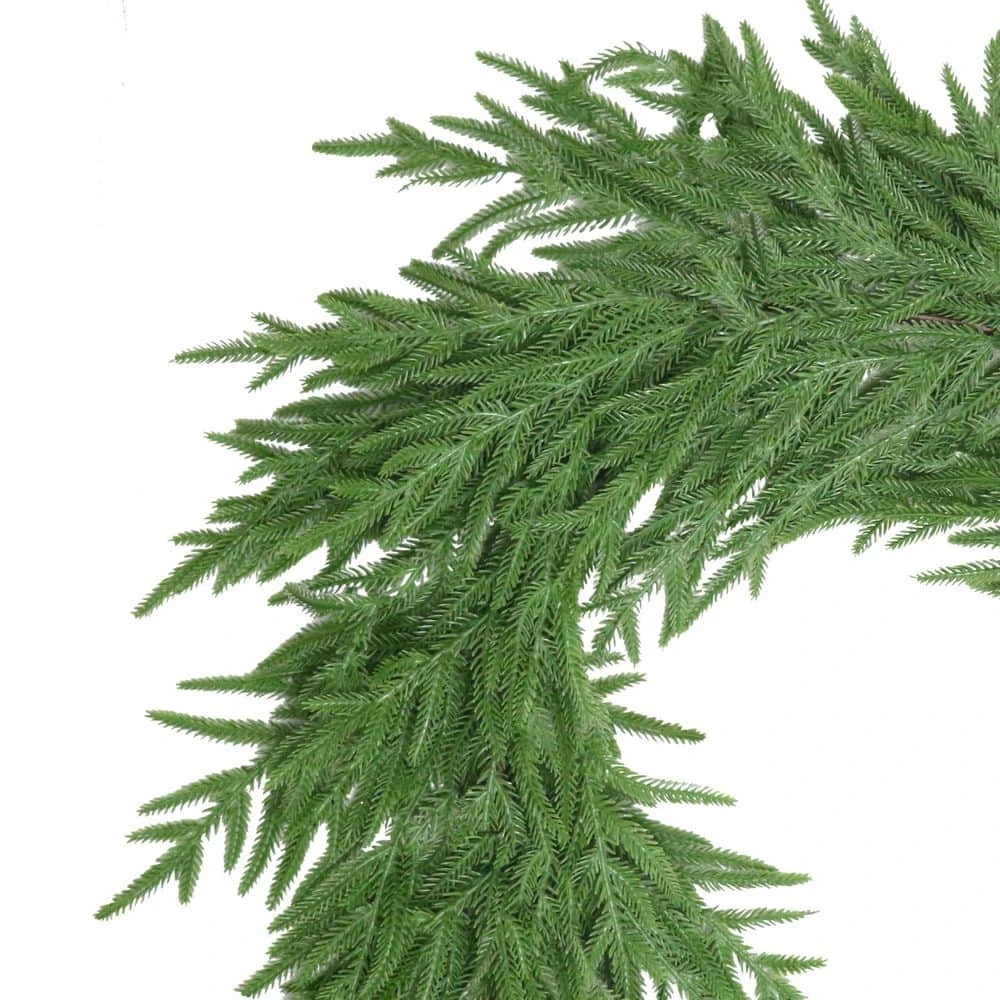 20 Ft. X 10 In. Soft PE Artificial Christmas Garland 6 20 Ft. X 10 In. Soft PE Artificial Christmas Garland - Image 4