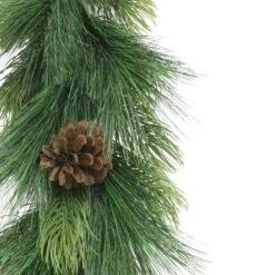 9 Ft. X 10 In. Artificial Christmas Garland Adorned With Pinecones 9 9 Ft. X 10 In. Artificial Christmas Garland Adorned With Pinecones -Christmas Decor Shop puleo international christmas garland 5932 g9 10 fa 1000