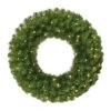 24 In. Pre-Lit Battery-Operated Artificial Christmas Wreath 2 24 In. Pre-Lit Battery-Operated Artificial Christmas Wreath -Christmas Decor Shop puleo international christmas garland 5990 w24lw05 bo 64 1000