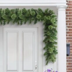 20 Ft. X 10 In. Teton Pine Artificial Christmas Garland -Christmas Decor Shop puleo international christmas garland ttp g20 10 31 1000