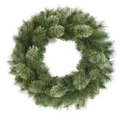 24 In. Teton Pine Artificial Christmas Wreath