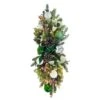 28 In. Pre-Lit Battery-Operated Adorned Artificial Christmas Swag -Christmas Decor Shop puleo international christmas swag 51019 st28lw07 bo 64 1000