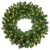 Oregon Fir 36 In. Pre-Lit Artificial Commercial Wreath With 100 Warm White LED Lights 2 Oregon Fir 36 In. Pre-Lit Artificial Commercial Wreath With 100 Warm White LED Lights -Christmas Decor Shop red sleigh christmas wreaths 73900 64 1000