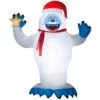 8 Ft. Pre-lit Inflatable Bumble With Santa Hat And Star Airblown -Christmas Decor Shop rudolph christmas inflatables 110021 64 1000