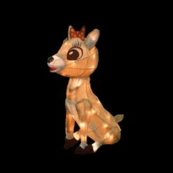 26 In. 3D Clarice Outdoor Lighted Christmas Decor