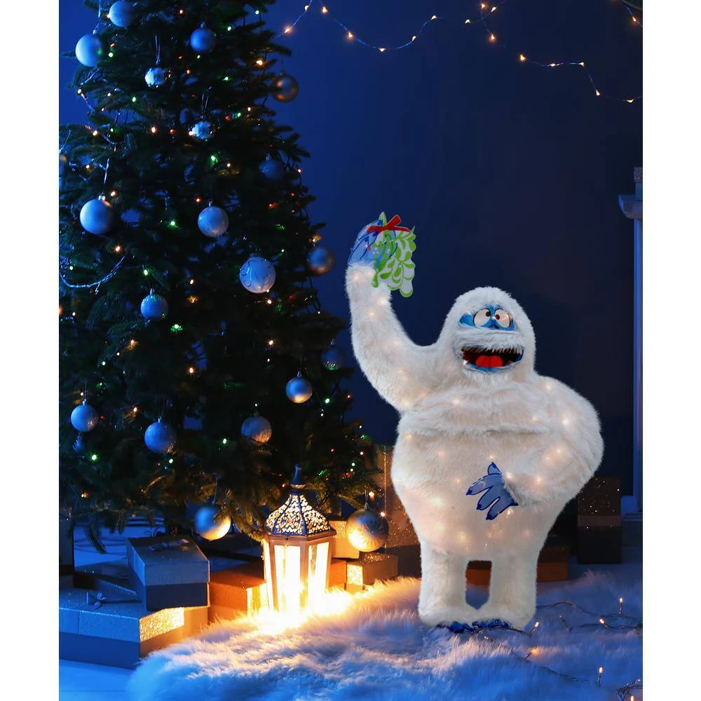 42 In. Bumble With Mistletoe Outdoor Lighted Christmas Decor 4 42 In. Bumble With Mistletoe Outdoor Lighted Christmas Decor - Image 2
