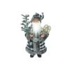 15 In. Black And White Plaid Santa -Christmas Decor Shop santa s workshop christmas figurines 7274 64 1000