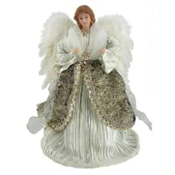 12 In. Shimmering Angel Tree Topper
