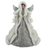 16 In. Silver Snowfall Angel Tree Topper -Christmas Decor Shop santa s workshop christmas tree toppers 3136 64 1000