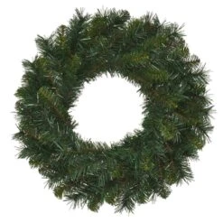30 In. Unlit Multi Pine Artificial Wreath With 180 Tips