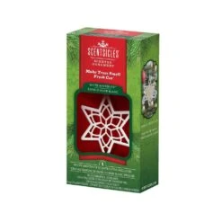 Scented Star Ornament, White Winter Fir, 2-Pack -Christmas Decor Shop scentsicles christmas ornament sets sc106 wf0166 2 44 1000