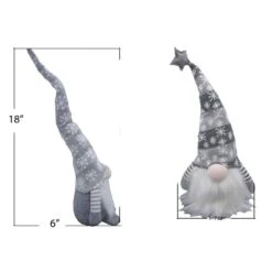 12 In. Christmas Gnome Plush With LED Ornament Home Decor (Set Of 2) -Christmas Decor Shop single christmas ornaments abn5d007 rdgy 4f 1000