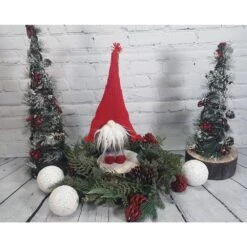 Standing Christmas Gnome Plush Ornament Home Decor -Christmas Decor Shop single christmas ornaments abn5d008 rd 4f 1000