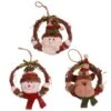 Christmas Wreath Rattan Doll Reindeer Christmas Tree Pendent Ornament Christmas Wreath Garland For Front Door Wall -Christmas Decor Shop single christmas ornaments w1drw 64 1000