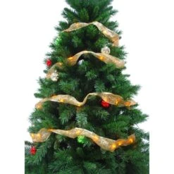 12 Ft. 36-LED Gold Ribbon Lights