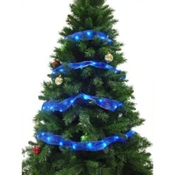 12 Ft. 36-LED Blue Ribbon Lights