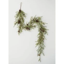 5.75 Ft. Green Pine Unlit Artificial Christmas Garland 7 5.75 Ft. Green Pine Unlit Artificial Christmas Garland -Christmas Decor Shop sullivans christmas garland gd1319 4f 1000