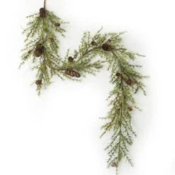 5.75 Ft. Green Pine Unlit Artificial Christmas Garland