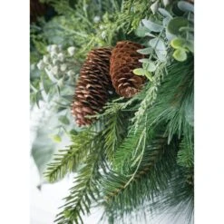 6 Ft. Green Mix Pine And Eucalyptus Unlit Artificial Christmas Garland -Christmas Decor Shop sullivans christmas garland gd1324 4f 1000