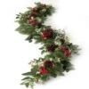 6 Ft. Multicolor Pine And Berry Unlit Artificial Christmas Garland -Christmas Decor Shop sullivans christmas garland gd1390 64 1000