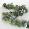 6 Ft. Snow Sugar Pine Garland, Green Christmas Garland 1 6 Ft. Snow Sugar Pine Garland, Green Christmas Garland -Christmas Decor Shop sullivans christmas garland gd1505 64 1000