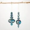 9 In. And 10 In. Sapphire Blue Finial Ornaments (Set Of 2) -Christmas Decor Shop sullivans christmas ornament sets or10225 64 1000