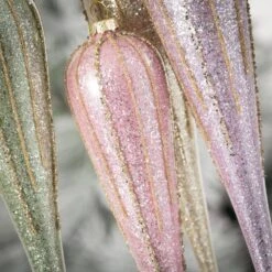 8.25 In. Drop Ornament - Set Of 4, Multicolored Christmas Ornaments -Christmas Decor Shop sullivans christmas ornament sets or10609 c3 1000