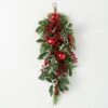 30" Jingle Bell Holly Pine Artificial Christmas Swag, Green-Red 2 30" Jingle Bell Holly Pine Artificial Christmas Swag, Green-Red -Christmas Decor Shop sullivans christmas swag hbsw 64 1000