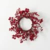 14 In. Unlit Red Berry Mini Artificial Christmas Wreath -Christmas Decor Shop sullivans christmas wreaths 23133cr 64 1000
