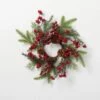 19 In. Unlit Red Berry And Pine Mini Artificial Christmas Wreath 1 19 In. Unlit Red Berry And Pine Mini Artificial Christmas Wreath -Christmas Decor Shop sullivans christmas wreaths cp689 64 1000