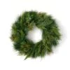 24 In. Artificial Mixed Pine And Juniper Unlit Christmas Wreath, Green -Christmas Decor Shop sullivans christmas wreaths wr931 64 1000
