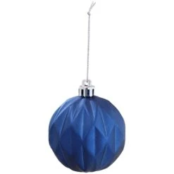 Winter Wonderland 100-Piece Blue And Silver Christmas Ornaments -Christmas Decor Shop sunnydaze christmas ornament sets sme 846 1f 1000