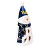 University Of Pittsburgh Snowman LED Christmas Garden Statuary, 8 In. -Christmas Decor Shop team sports america christmas yard decorations 2la961sns 64 1000