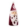 University Of Oklahoma Santa LED Christmas Garden Statuary, 8 In. -Christmas Decor Shop team sports america christmas yard decorations 2la974sts 64 1000