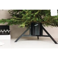 Metal Urban Geometric Christmas Tree Stand For Real Trees Up To 10 Ft. Tall -Christmas Decor Shop tree nest christmas tree stands treegio black 4f 1000