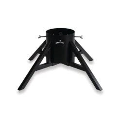 Metal Urban Geometric Christmas Tree Stand For Real Trees Up To 10 Ft. Tall -Christmas Decor Shop tree nest christmas tree stands treegio black e1 1000