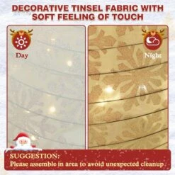 4 Ft. Snowman Family Outdoor Christmas Holiday Yard Decoration Warm White LED(3-Piece) -Christmas Decor Shop veikous christmas yard decorations pg0403 08 c3 1000