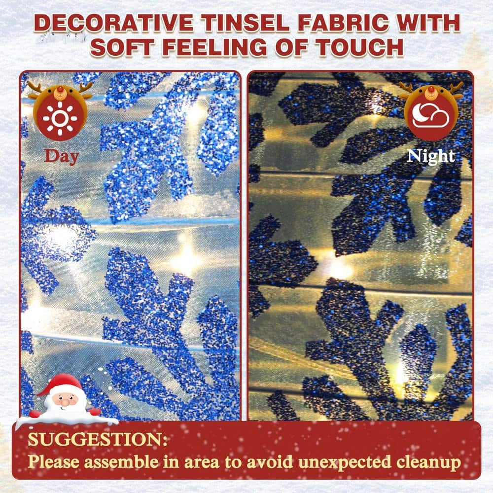 5 Ft. Pop-Up Ornament Stack Outdoor Christmas Holiday Yard Decoration Warm White LED 8 5 Ft. Pop-Up Ornament Stack Outdoor Christmas Holiday Yard Decoration Warm White LED - Image 6