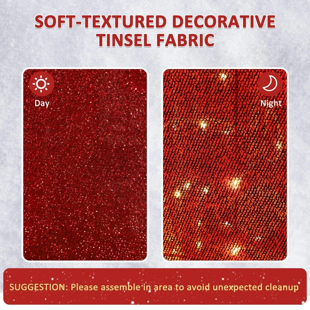 27 In. 3D Animated Santa Claus In Gift Box Outdoor Christmas Yard Decoration Warm White LED Lights 12 27 In. 3D Animated Santa Claus In Gift Box Outdoor Christmas Yard Decoration Warm White LED Lights - Image 10