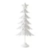 18 In. Antique White Metal Christmas Tree Figurine -Christmas Decor Shop vhc brands christmas figurines 85292 64 1000