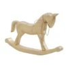 9.5 In. Brushed Gold Wooden Christmas Rocking Horse 1 9.5 In. Brushed Gold Wooden Christmas Rocking Horse -Christmas Decor Shop vhc brands christmas figurines 90007 64 1000