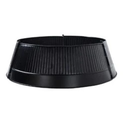 Seasons Crest 24 In. Charcoal Metal Christmas Tree Collar